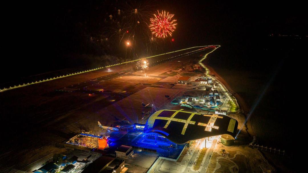 ހަނިމާދޫ އިންޓަރނޭޝަނަލް އެއަރޕޯޓް ރަސްމީކޮށް ހުޅުވައިފި