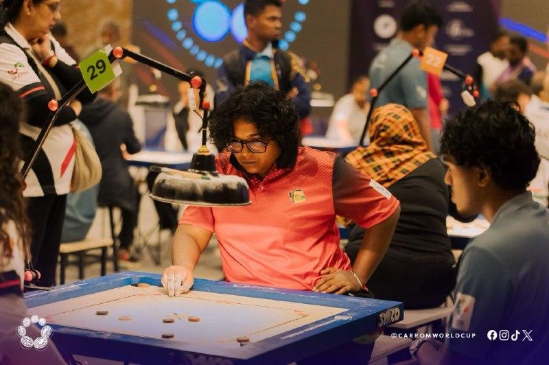 ކެރަމް ވޯލްޑް ކަޕް: އަންހެނުންގެ ޓީމް އިވެންޓްގެ ފުރަތަމަ ދެ މެޗުން ވެސް ރާއްޖެ މޮޅުވެއްޖެ