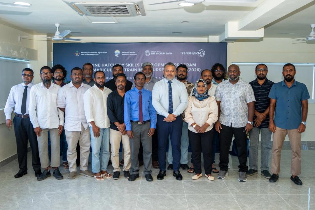3ވަނަ ބޭސިކް މެރިކަލްޗާރ ޓްރެއިނިންގ ކޯސް ނިންމާލައިފި