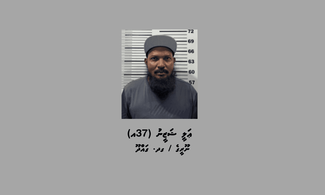 ޑައިމޯފިން ޓްރެފިކް ކުރުމުގެ ކުށް ސާބިތުވި މީހަކު އެއްލައްކަ ރުފިޔާއިން ޖޫރިމަނާކޮށް 25 އަހަރަށް ޖަލަށް