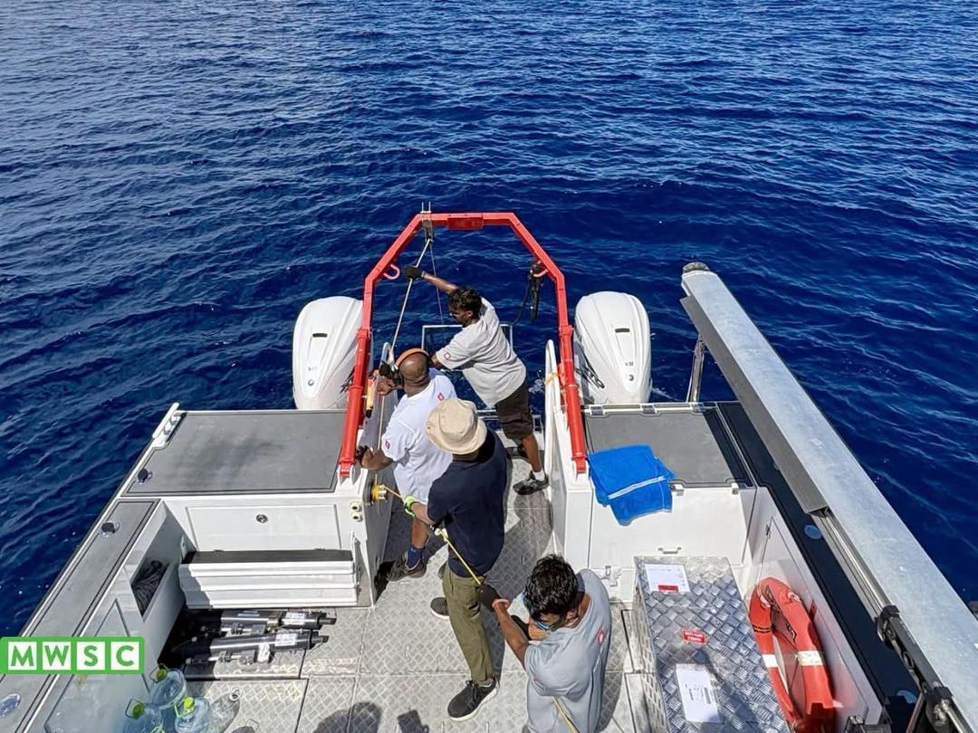 ކަނޑުގެ އަޑީގައި ފެން އުފައްދާ ނިޒާމެއް ޤާއިމުކުރުމުގެ ޢަމަލީ ދިރާސާ އެމް.ޑަބްލިޔު.އެސް.ސީ އިން ފަށައިފި
