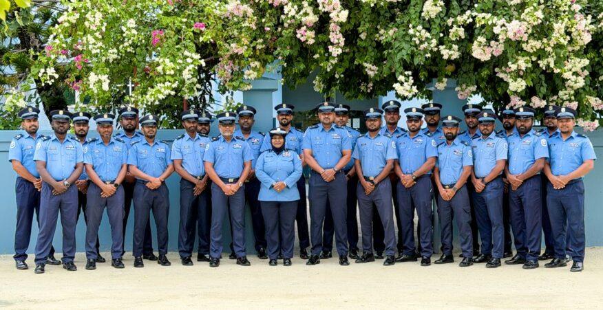 22 ފުލުހުންނާއެކު، 17 ވަނަ ފަސްޓްލައިން މެނޭޖްމަންޓް ކޯސް ފަށައިފި