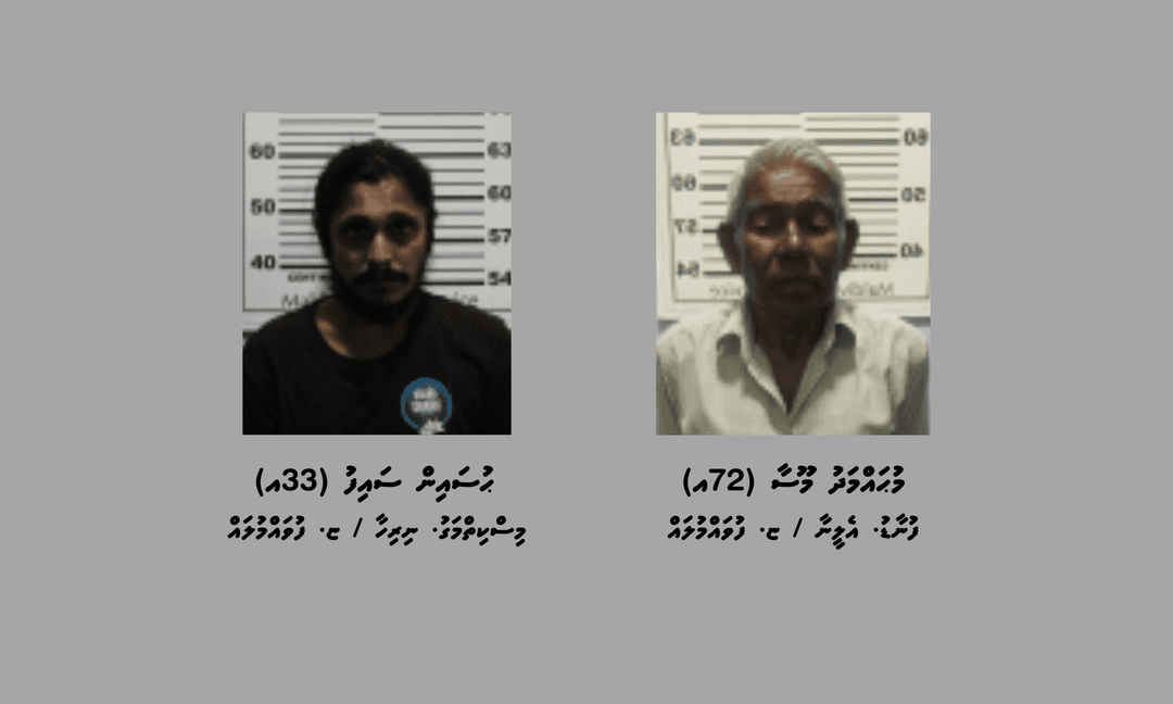 މަސްތުވާތަކެތީގެ މައްސަލައެއްގައި ފުވައްމުލަކުން ދެ މީހުން ހައްޔަރުކޮށްފި