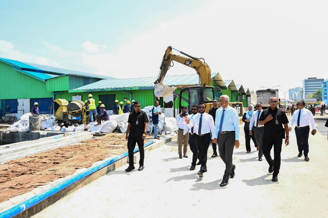 ބޮޑުތަކުރުފާނު މަގު ތަރައްގީކުރުމުގެ މަސައްކަތް ކުރިއަށްދާ ގޮތް ރައީސް ބައްލަވާލައްވައިފި