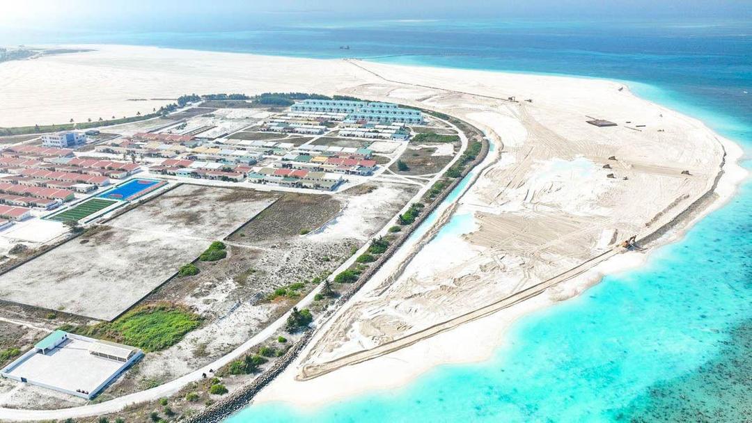 ދިއްދޫ އެއާޕޯޓް ތަރައްގީކުރާ ބިން ހިއްކައި ނިމިއްޖެ