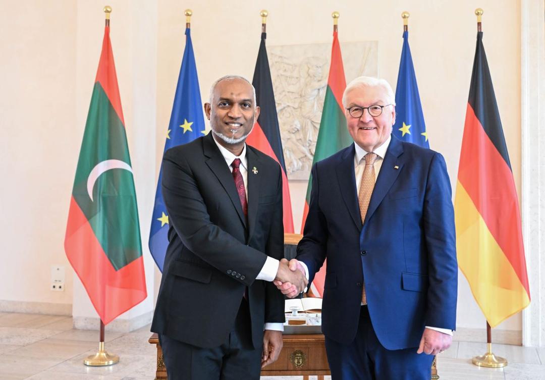 ރައީސް ޖަރުމަނަށް ކުރެއްވި ދަތުރުފުޅު ނިންމަވާލެއްވުމަށްފަހު މާލެ ވަޑައިގެންފި