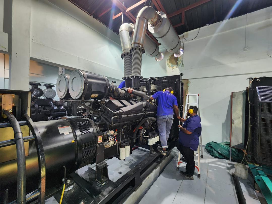 ގުޅިއަށް އަލަށް ގެންދެވުނު 800 ކިލޯވޮޓުގެ އިންޖީނުގެ ހިދުމަތްދޭން ފަށައިފި