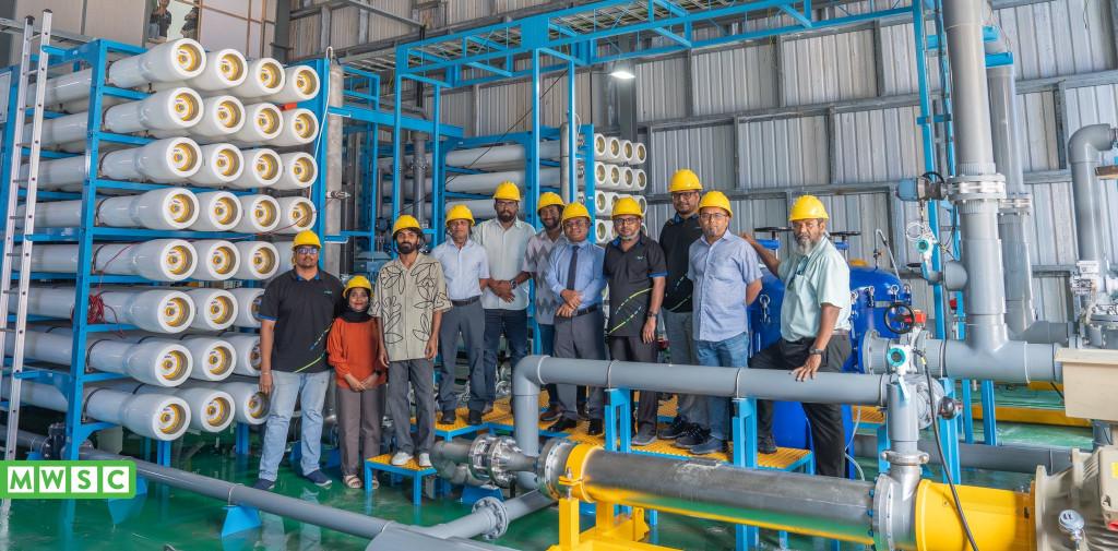 ހުޅުމާލޭގައި ގާއިމުކުރި 5000 ޓަނުގެ ފެން އުފައްދާ އާރްއޯ ޕްލާންޓް ބޭނުން ކުރަން ފަށައިފި