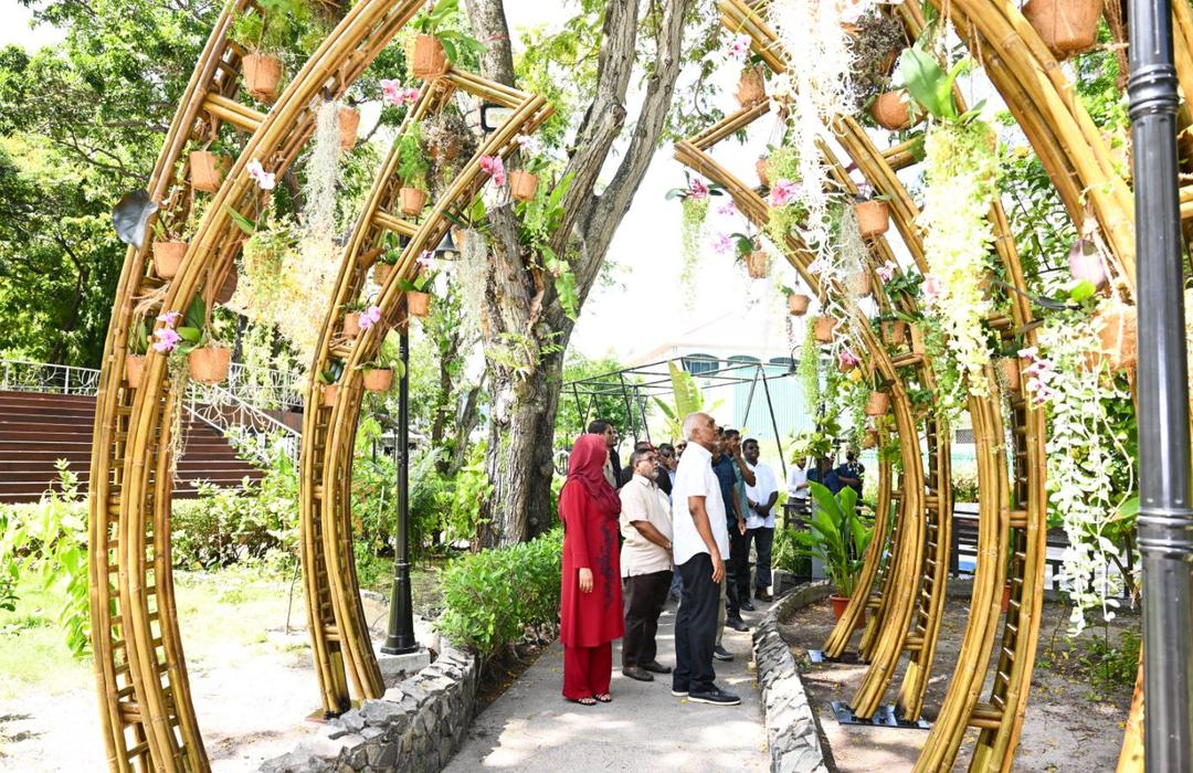 ސަލްޓަން ޕާކު ތަރައްޤީކުރުމުގެ މަސައްކަތް، ރައީސް ބައްލަވާލައްވައިފި