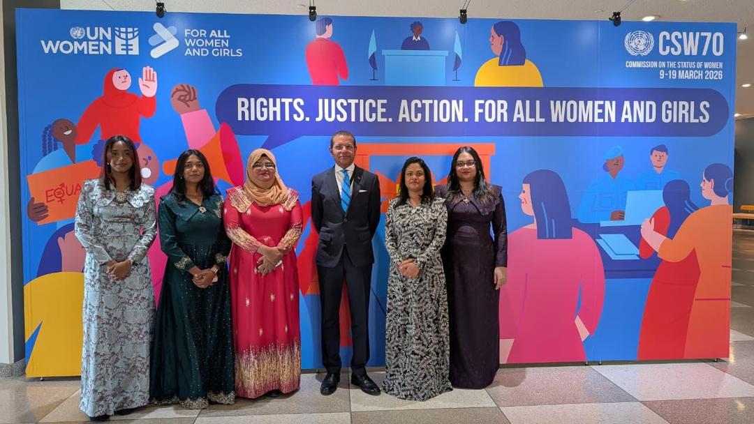 އ.ދ.ގެ ކޮމިޝަން އޮފް ދަ ސްޓެޓަސް އޮފް ވިމަން ގެ މެމްބަރަކަމުގެ ދައުރު ރާއްޖެ އިން ފަށައިފި