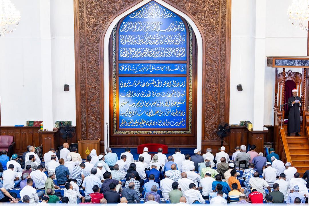 އިސްލާމީ އުންމަތަށް ނަޞްރެއްލިބޭނީ އުންމަތް އެކަތިގަނޑަކަށްވެގެން: ޚުތުބާ