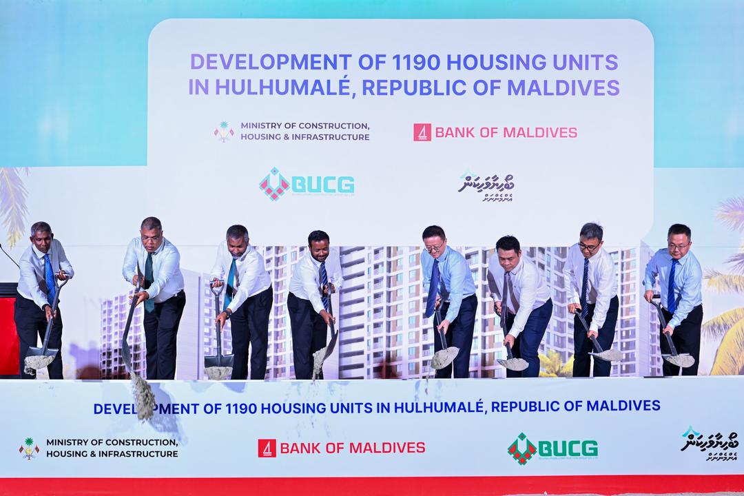 ދެވަނަ ފިޔަވަހީގައި އިމާރާތްކުރާ 1190 ހައުސިން ޔުނިޓުގެ މަސައްކަތް ފަށައިފި