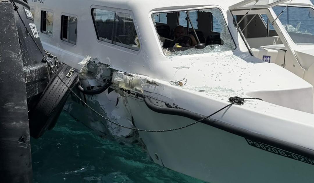 ޓަގު ބޯޓަކާއި ލޯންޗެއް ޖެހި އެކްސިޑެންޓެއް ހިގައިފި