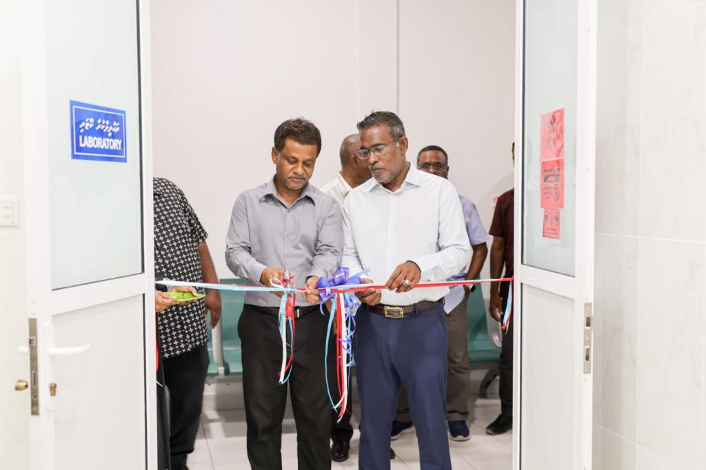 ވަށަފަރުގައި ލެބޯޓަރީގެ ހިދުމަތް ފަށައިފި