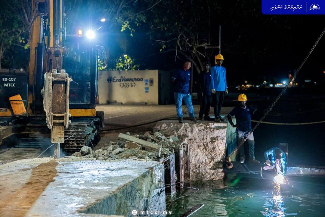 ބޮޑުތަކުފާނުމަގު ހެދުމަށް މިއަދުން ބީއެމްއެލްއާ ދިމާލުން އޮންނަ ފަޅު ބަންދުކުރަނީ