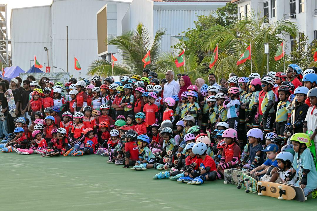 މާލޭގެސްކޭޓް ބޯޑިން ޕާކާއެކު އެރީނާ ރަސްމީކޮށް ހުޅުވައިފި