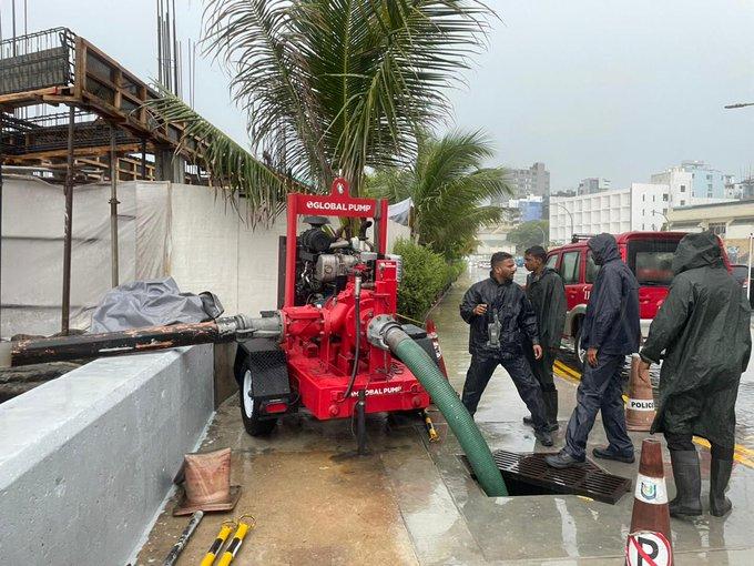 ވާރޭ ވެހި މާލޭގައި ފެންބޮޑުވެއްޖެ، ފެން ހިންދަނީ