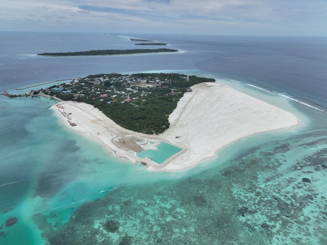 ވޭމަންޑޫ ބިން ހިއްކައި ނިންމާލައިފި