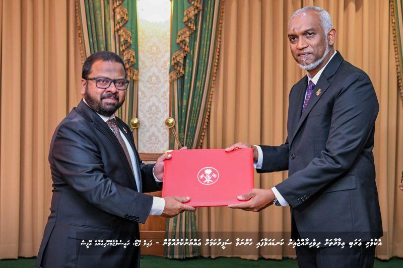 ސްޕޯކްސްޕާސަންކަމުގެ މަޤާމަށް މުޙައްމަދު ޙުސައިން ޝަރީފް ޢައްޔަންކުރައްވައިފި