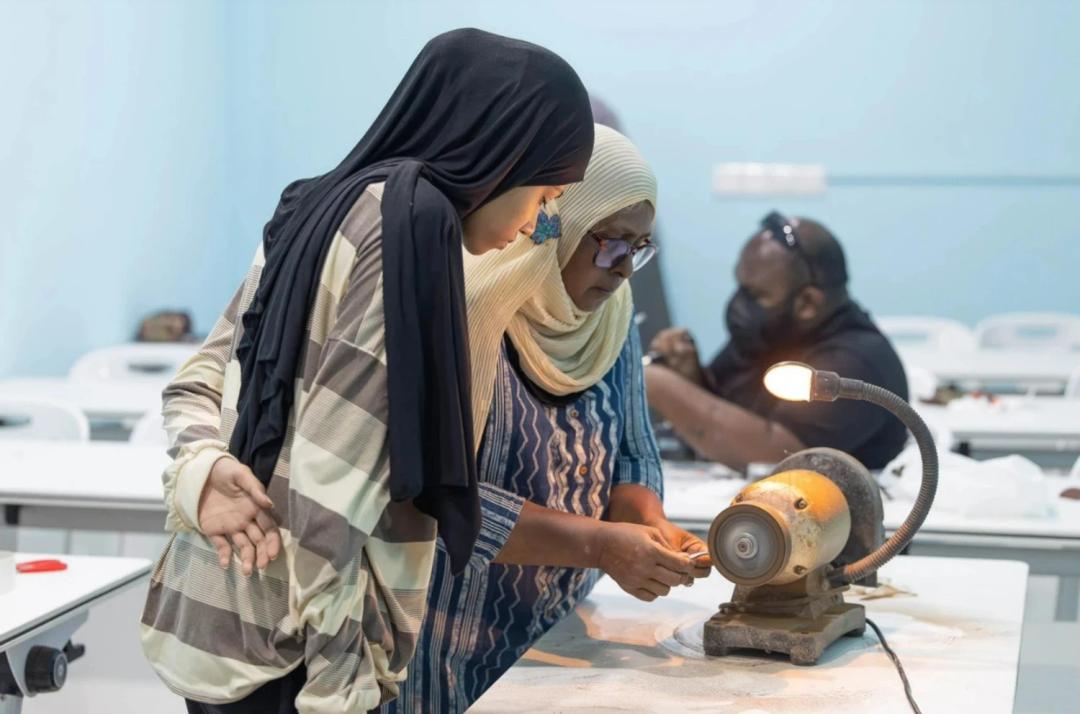 ނާށި ބޭނުންކޮށްގެން އަތްތެރި މަސައްކަތްތައް ދަސްކޮށްދޭ ވޯކްޝޮޕްގައި ބައިވެރިވާން ހުޅުވާލައިފި