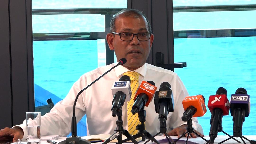 އެމްޑީޕީގެ ޗެއާޕާސަން ކަމަށް ރައީސް ނަޝީދު ވާދަކުރައްވަނީ