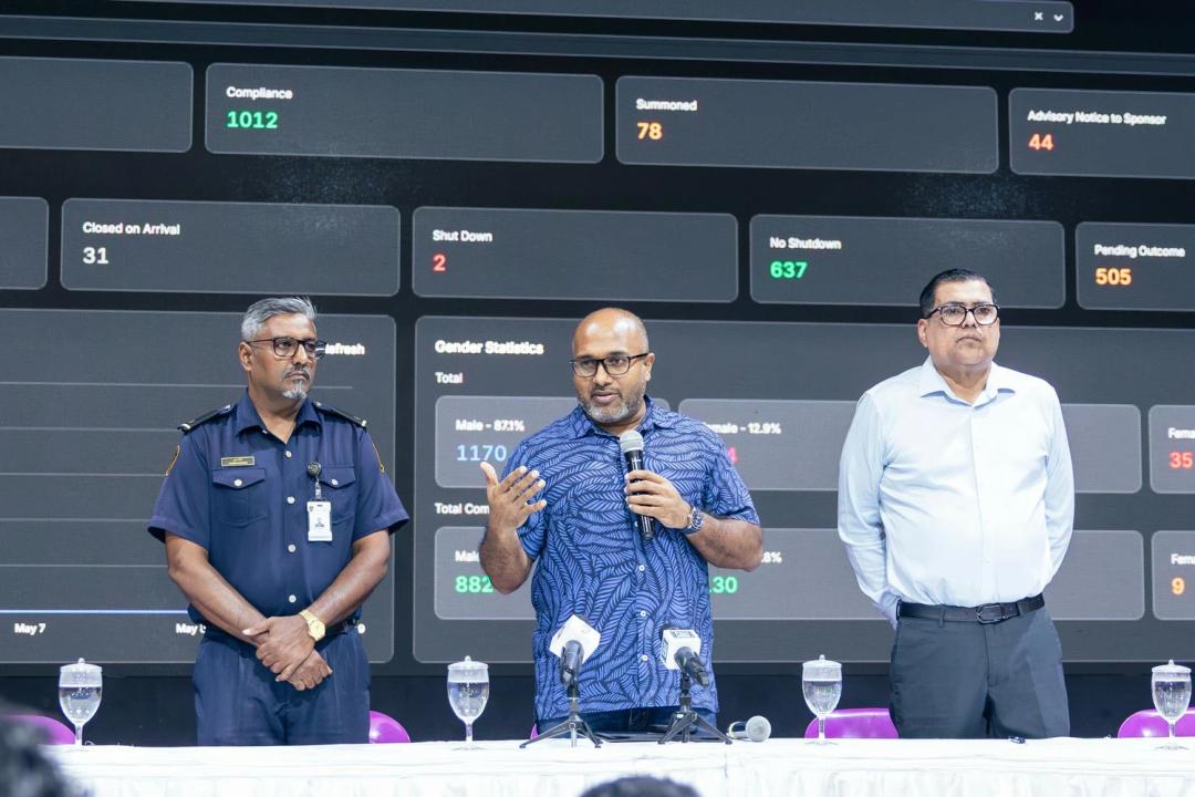 އޮޕަރޭޝަން ކުރަނގި" އިއްޔެ އެކަނިވެސް 200އަށް ވުރެ ގިނަ ބިދޭސީން ހައްޔަރުކޮށްފި