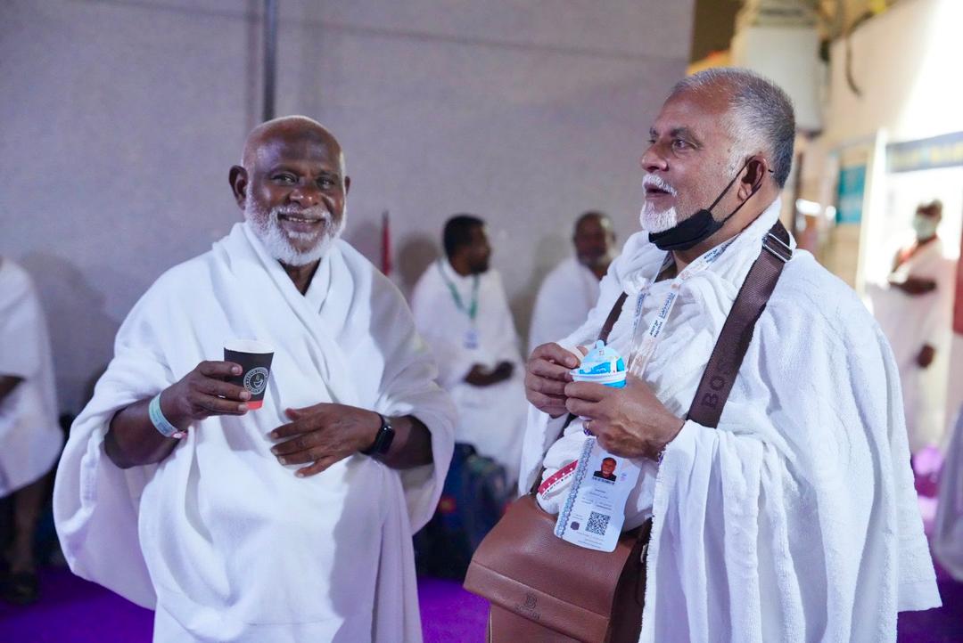 ދިވެހި ހުރިހާ ޙައްޖުވެރިން މިހާރު ތިބީ މިނާގައި