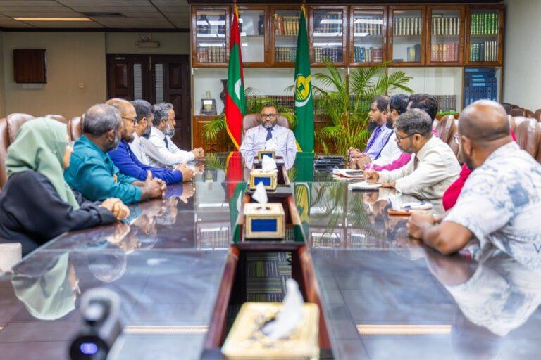 މިއަހަރުގެ ހައްޖު މިޝަންގެ މެމްބަރުންނާ ވަޒީރު ޝަހީމް ބައްދަލު ކުރައްވައިފި