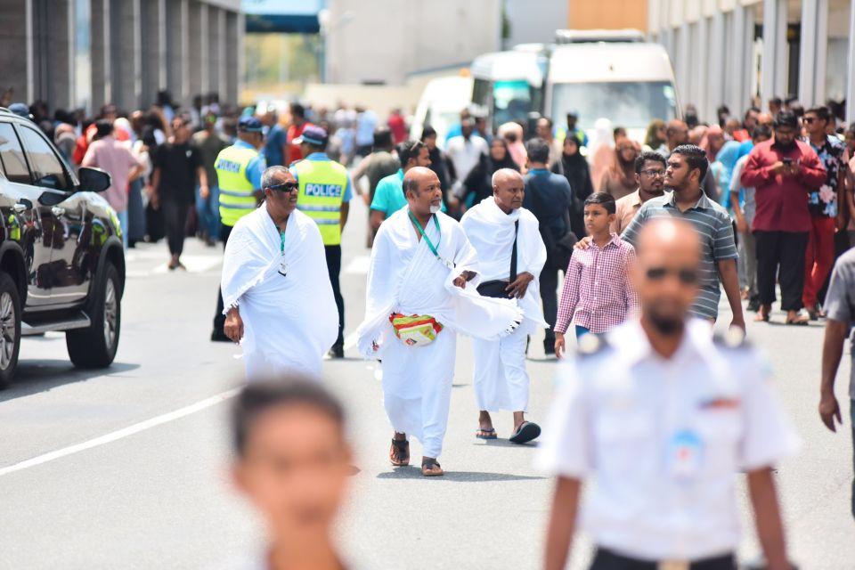 ޙައްޖާޖީންގެ ފުރަތަމަ ގުރޫޕް ސަޢުދީއަށް ފުރައިފި