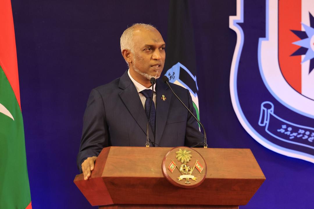 ގައުމުގެ އަމަން އަމާންކަން ރައްކާތެރިކުރުމަށް ފުލުހުންގެ ފަރާތުން ދެއްވާ ހިދުމަތަކީ ގައުމީ ވަރުގަދަ ހިދުމަތެއް: ރައީސް