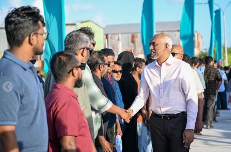ރައީސް، ޕީއެންސީގެ ކާމިޔާބީ ފާހަގަ ކުރުމަށް ދ. މީދޫއަށް ވަޑައިގެންފި