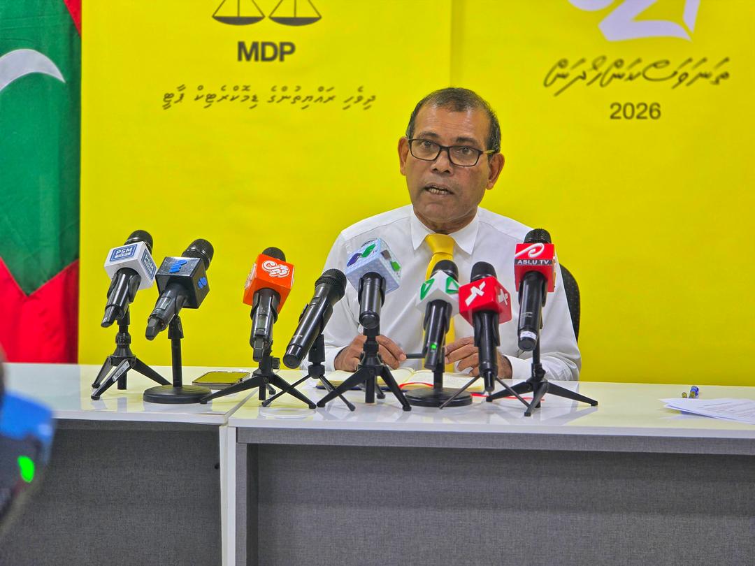 ސިޔާސީ ވެރިންނަށް ސެކިއުރިޓީ ކަނޑާލަން އުޅުން ކަންބޮޑުވަން: ރައީސް ނަޝީދު