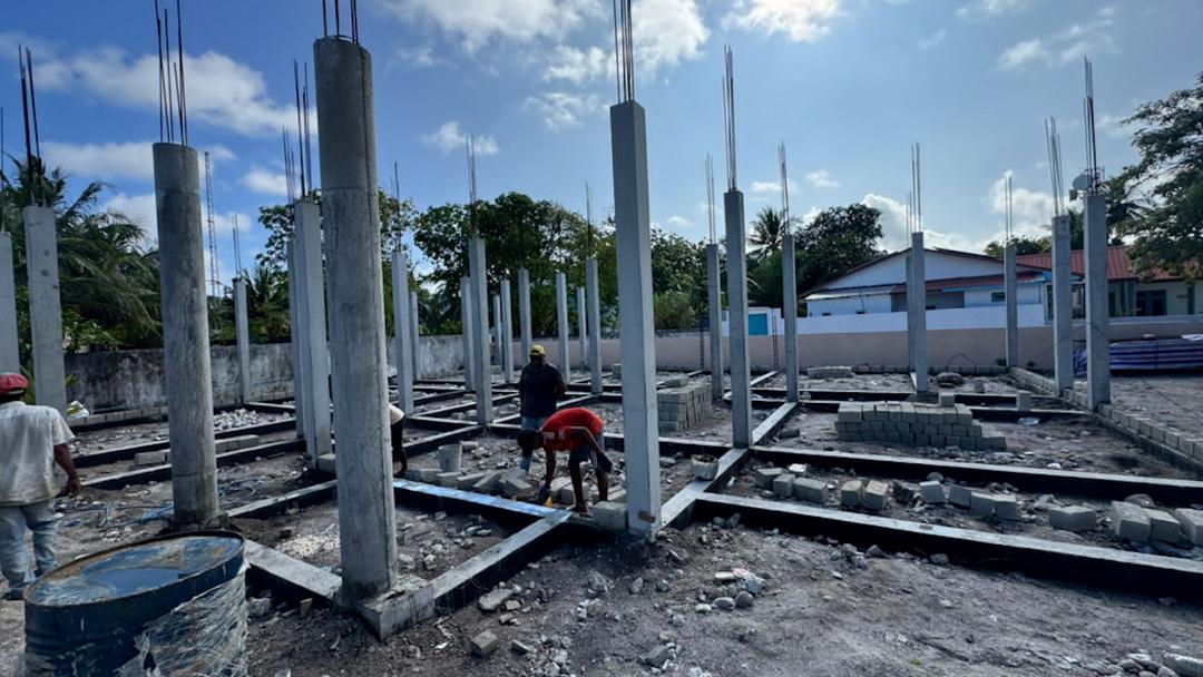 ކައުންސިލް އިމާރާތް އެޅުމަށް މަޝްރޫއުގެ %66 މަސައްކަތް ނިމިއްޖެ