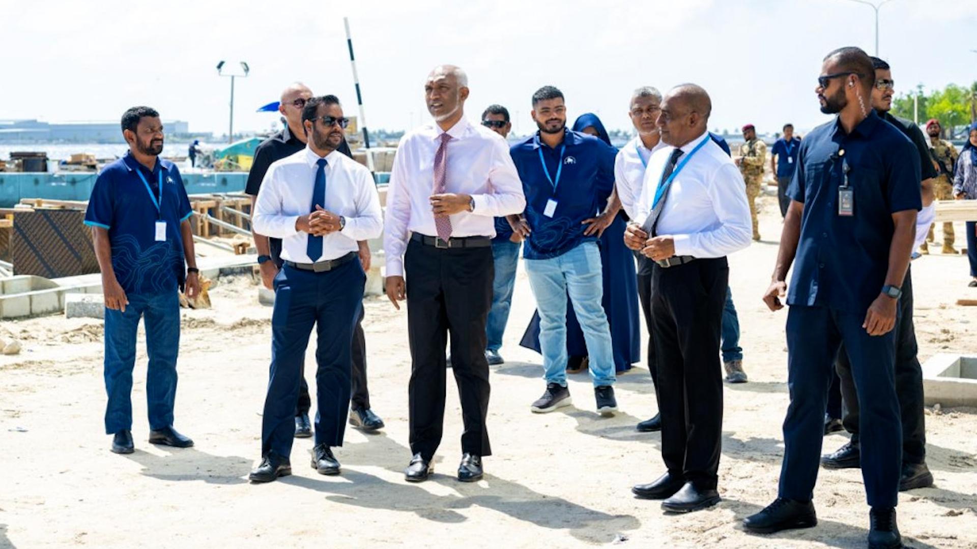 ބޮޑުތަކުރުފާނު މަގު ތަރައްގީކުރުމުގެ މަސައްކަތް ކުރިއަށްދާ ގޮތް ރައީސް ބައްލަވާލައްވައިފި