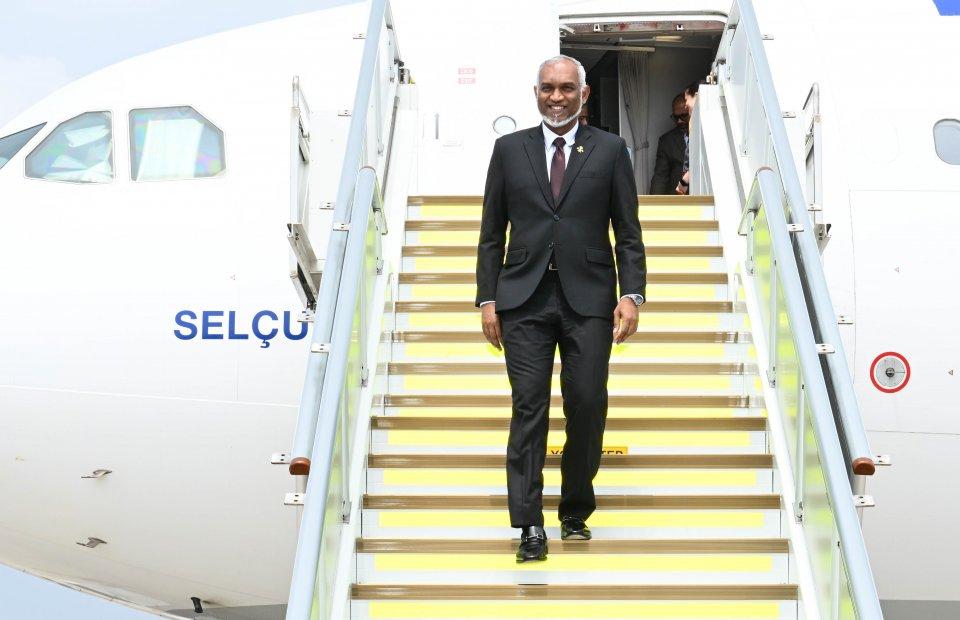 ރައީސް ޤަޠަރަށް ކުރެއްވި ރަސްމީ ދަތުރުފުޅު ނިންމަވާލައްވައިފި