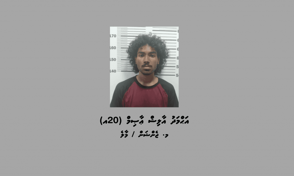 މަސްތުވާތަކެތީގެ މައްސަލައެއްގައި ހުޅުމާލެއިން މީހަކު ހައްޔަރުކޮށްފި