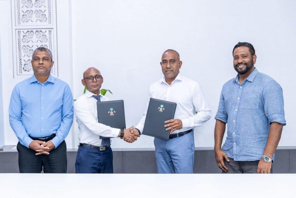 ވިލިމާލެ ބަނދަރު ޑިންގީ ޖެޓީ ތަރައްޤީކުރުމުގެ އެއްބަސްވުމުގައި ސޮއިކޮށްފި