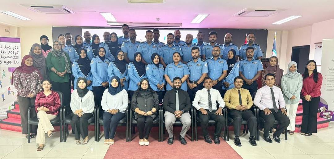 ޑޮމެސްޓިކް ވައިލެންސް ޕްރިވެންޝަން އެންޑް ރެސްޕޮންސް -“ޓީއޯޓީ” ޕްރޮގްރާމެއް ފުލުހުންނަށް ކުރިއަށް ގެންގޮސްފި