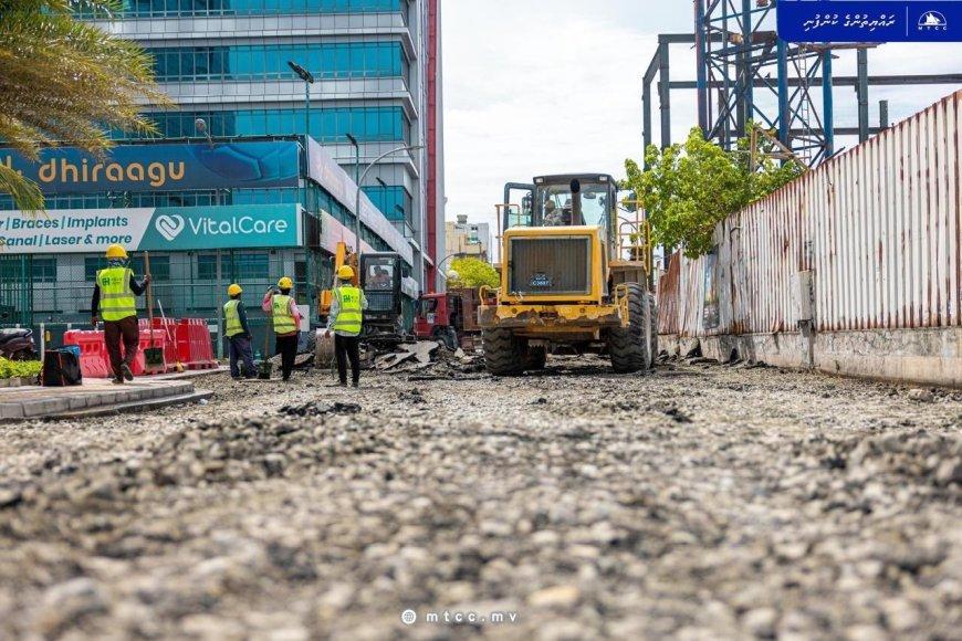 އަމީނީމަގު ސެގްމެންޓް 1: ތާރުއެޅުމުގެ މަސައްކަތް ފަށައިފި