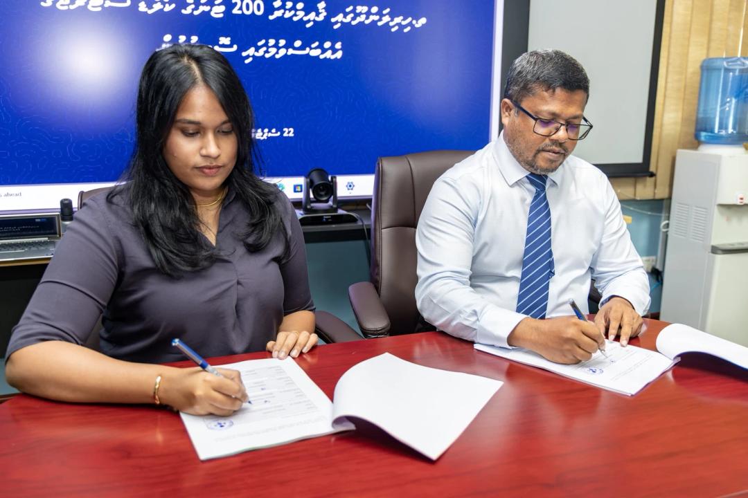 ހިރިލަންދޫގައި 200 މެޓްރިކް ޓަނުގެ ކޯލްޑް ސްޓޯރޭޖެއް ޤާއިމުކުރުމަށް ސޮއި ކޮށްފި