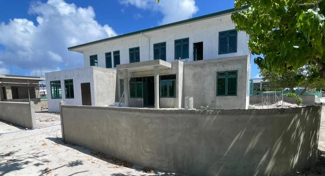 އިނގުރައިދޫ ކައުންސިލު އިމާރާތުގެ 65 އިންސައްތަ ނިމިއްޖެ
