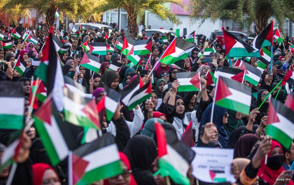 ފަލަސްޠީނުގެ އަސީރުންނަށް މަރުގެ ހުކުމް އިއްވުމާ ދެކޮޅަށް ރާއްޖޭގައި އެއްވުމެއް ބާއްވަނީ