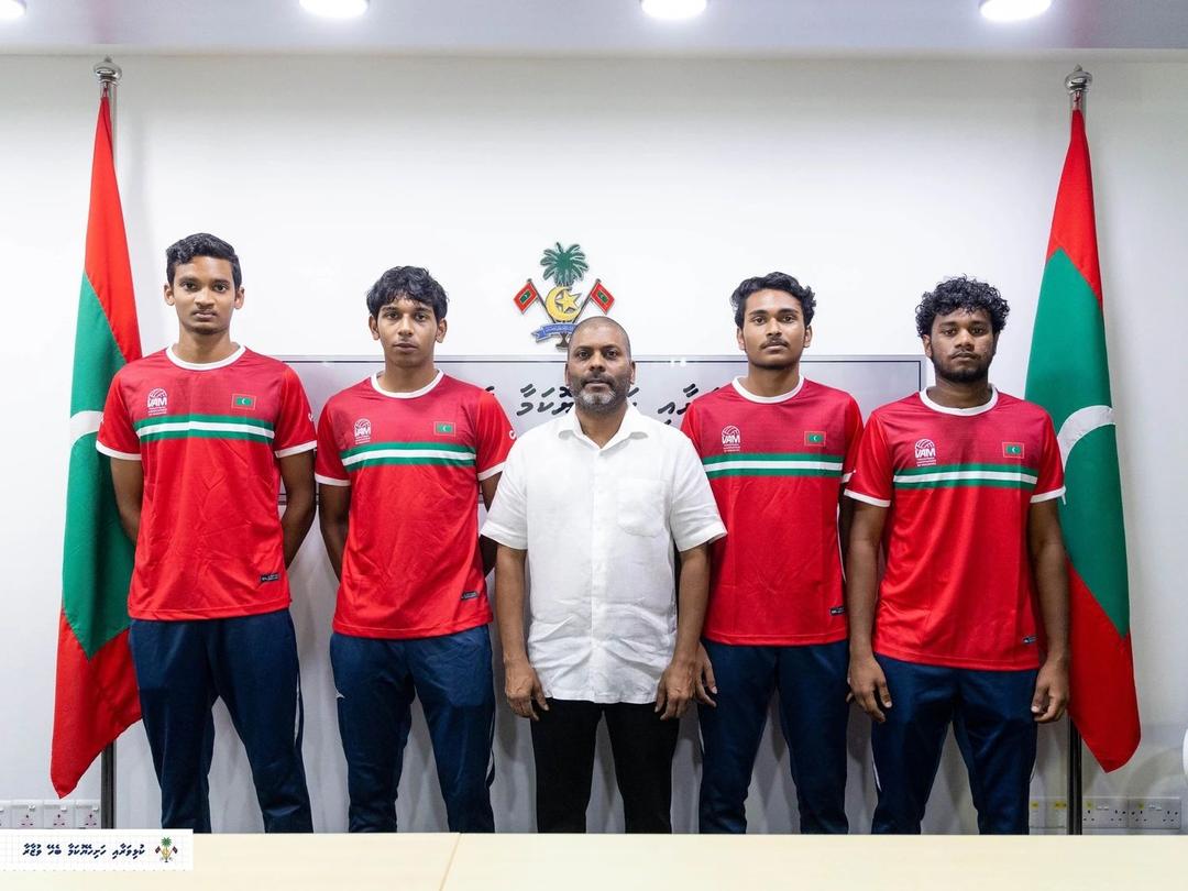 ވަޒީރު ރާފިޢު، އޭޝިއަން ބީޗް ވޮލީބޯޅަ މުބާރާތުގައި ވާދަކުރާ ޓީމާ ބައްދަލުކުރައްވައިފި
