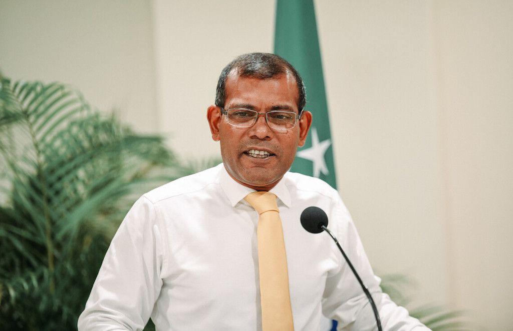 މިނިވަންދުވަހުގެ މުނާސަބަތުގައި ބޭއްވި ރަސްމީ ޙަފުލާއަށް ދަޢުވަތު ނުލިބޭ ތީ ރައީސް ނަޝީދުގެ ކަންބޮޑުވުން