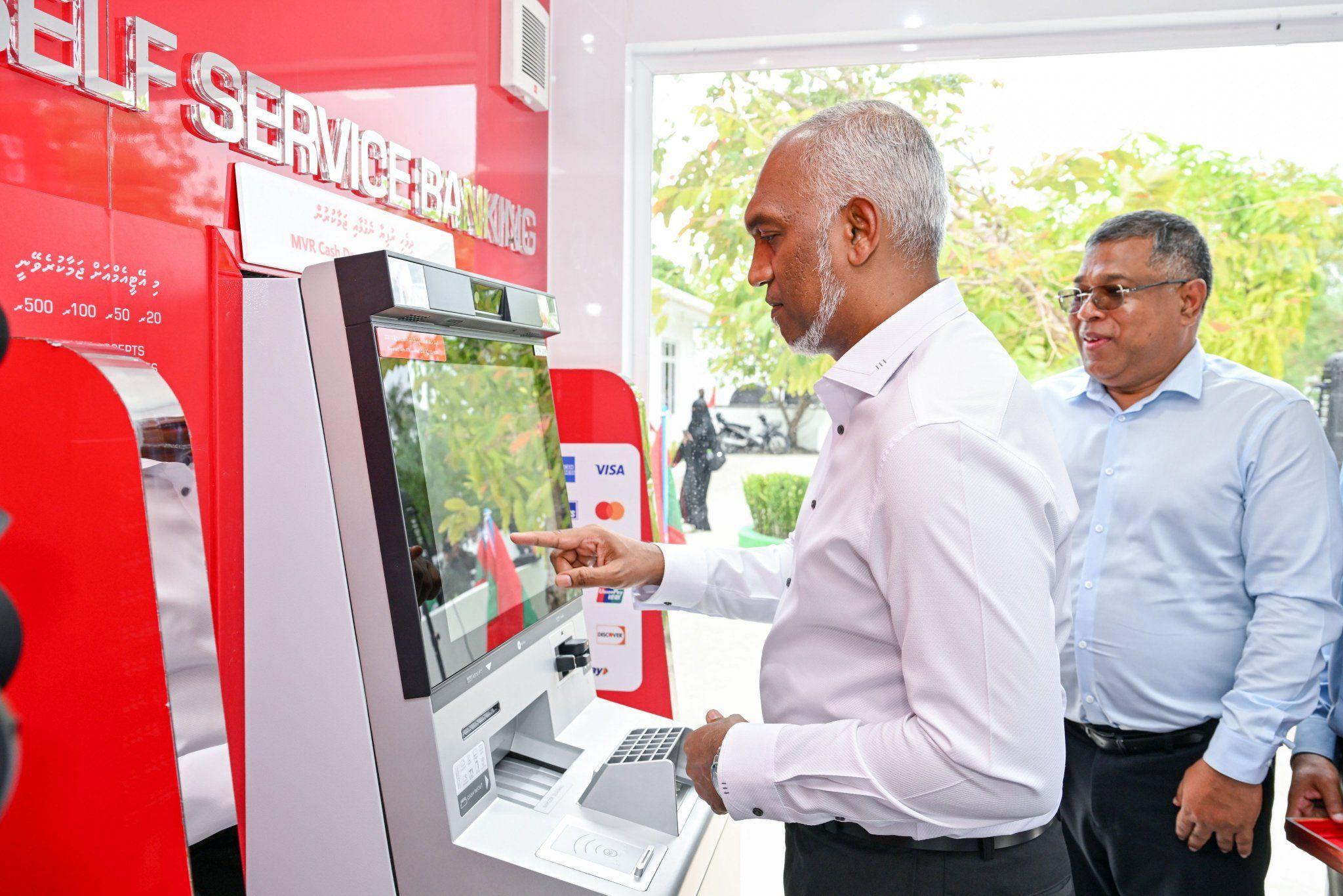 ގޮއިދޫއާއި ފެހެންދޫގައި ބީއެމްއެލް އޭޓީއެމްގެ ހިދުމަތް ރަސްމީކޮށް ފަށައިފި