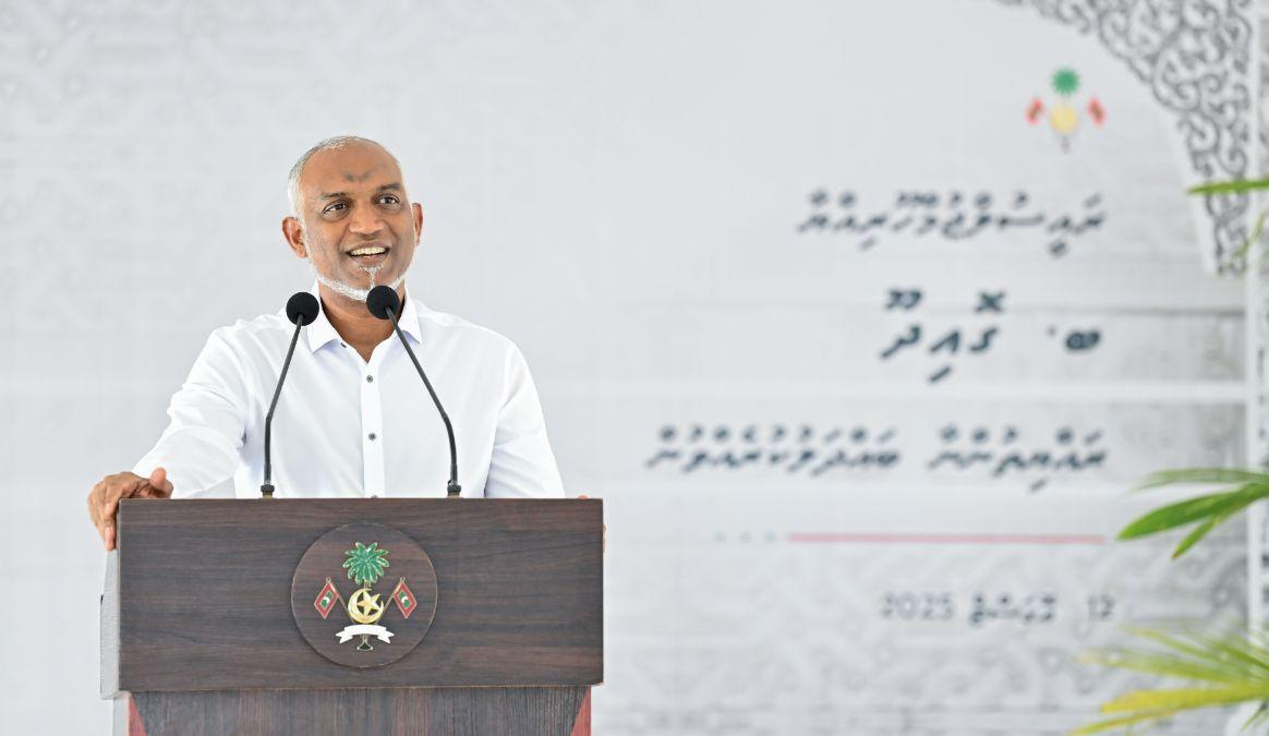 ގޮއިދޫ ރައްޔިތުންނަށް ވެވަޑައިގެންފައިވާ ހުރިހާ ވަޢުދެއްވެސް ފުރިހަމައަށް ފުއްދައިދޭނަން: ރައީސް